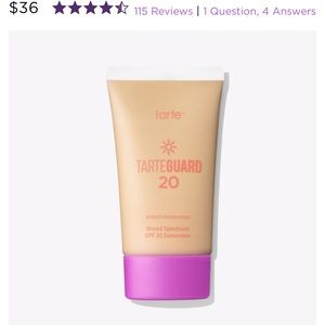 Tarteguard 20 color medium tinted moisturizer